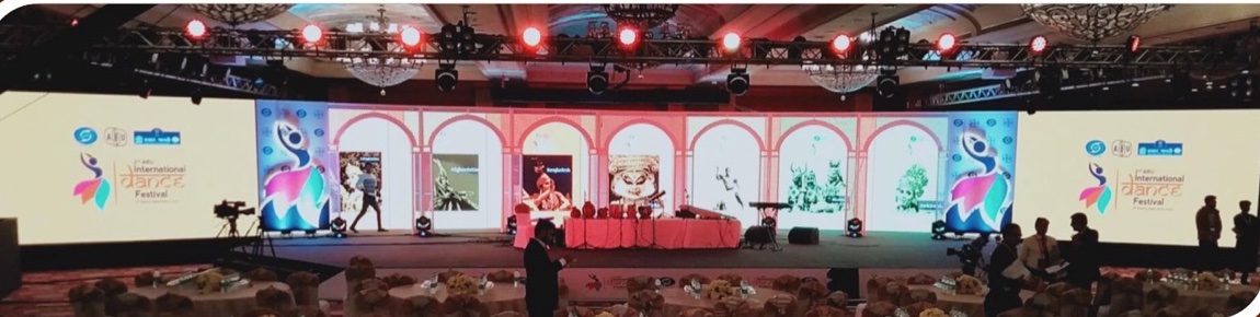International Dance Festival stage at Taj Palace, New Delhi