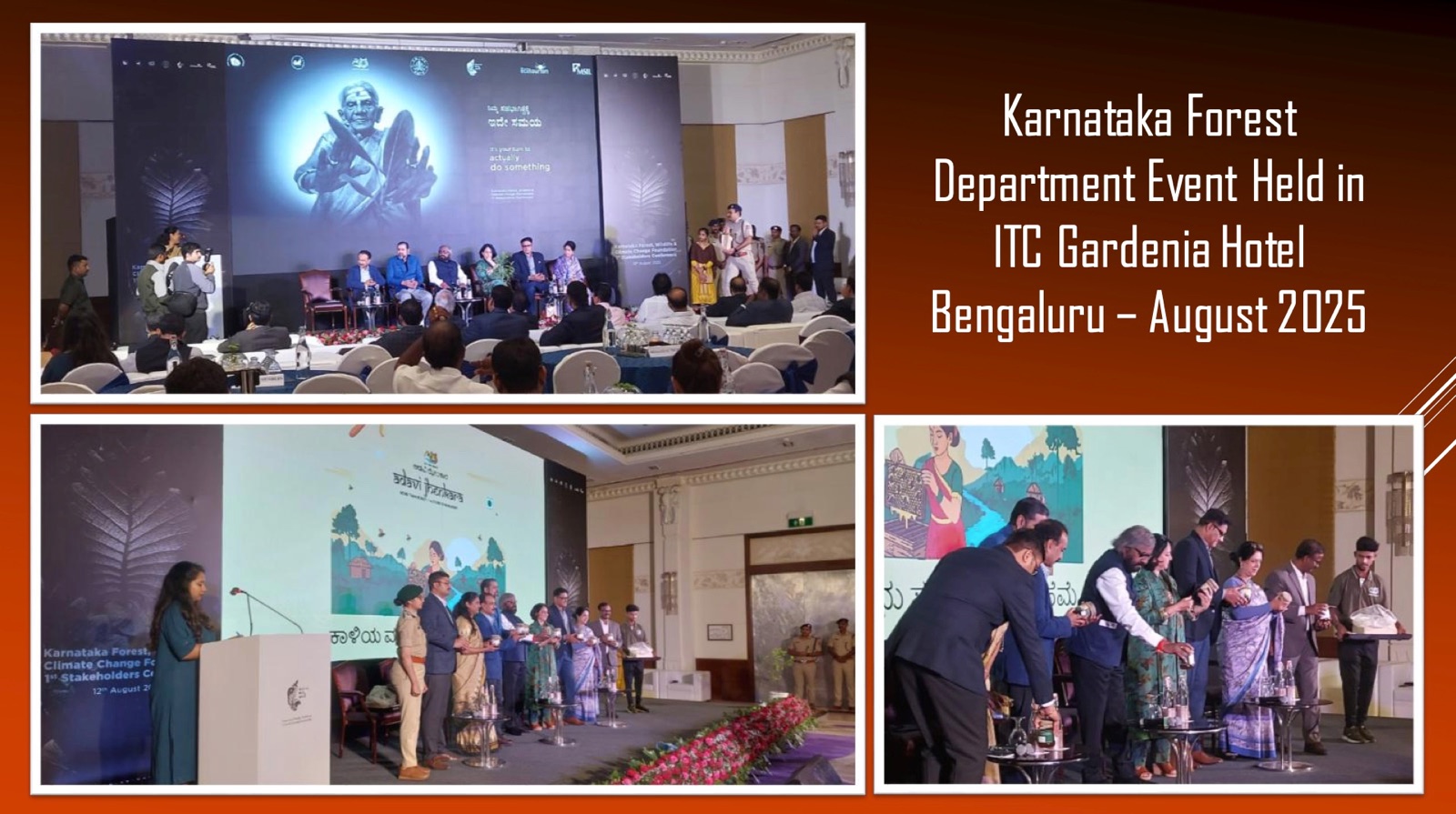 Karnataka Forest Department Event - ITC Gardenia - Bengaluru