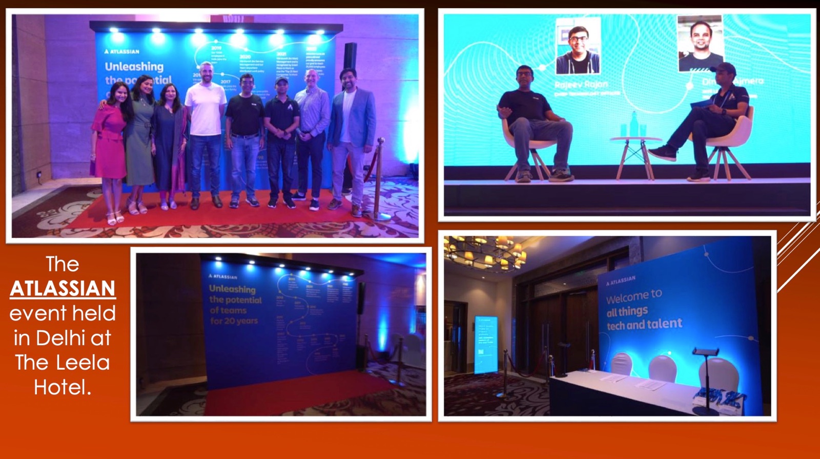 Atlassian - Event Production - The Leela Hotel - New Delhi