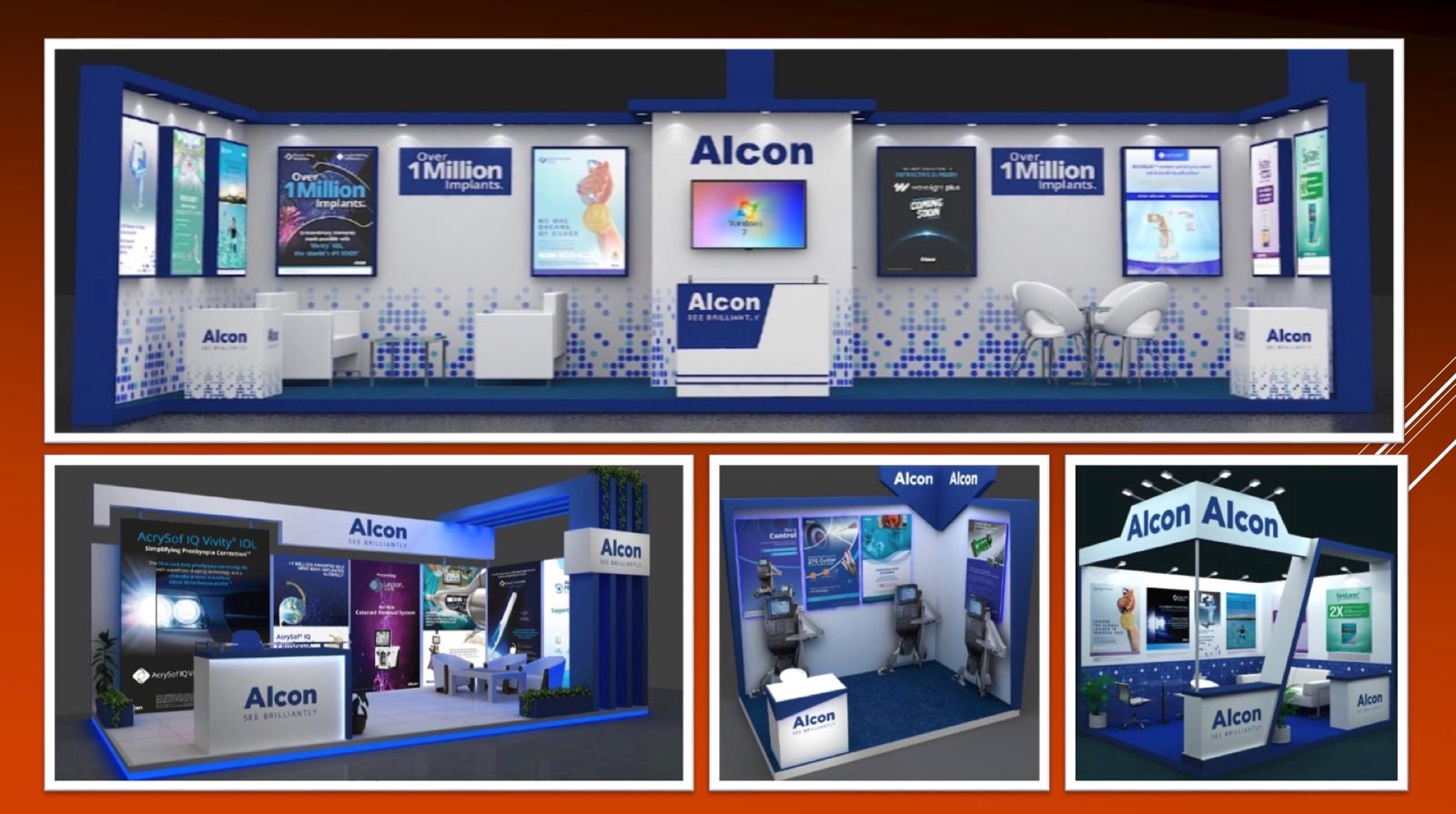 Stall & Stage Design Renders